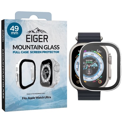 Eiger Glass Eiger Mountain Glass Full Case for Apple Watch Ultra 49mm in Clear (EGSP00898)