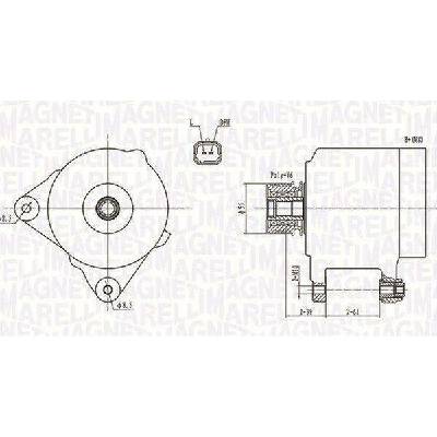 generátor MAGNETI MARELLI 063731762010