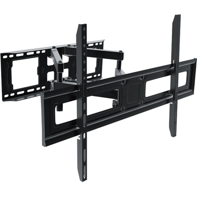 Стойка за телевизор No brand, За стена, С подвижно рамо, До 70", Черен - 17937 (17937)