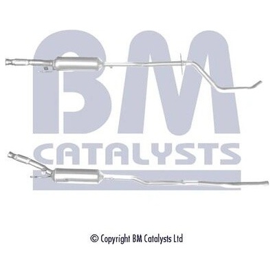 Filtr sazových částic, výfukový systém BM CATALYSTS BM11320H BM11320H