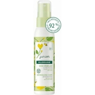 KLORANE Спрей за разплитане на косата, Klorane Kids' Conditioner Junior with Honey for Easy Combing in Spray Form , Ideal for Curls 125ml