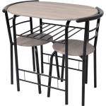 vidaXL Бар комплект за закуска Kinney, МДФ (243001)