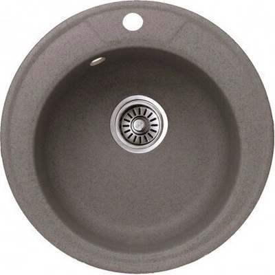 Inter Ceramic Гранитна мивка icgs 8301 gray - за монтаж върху плот (icgs 8301 gray)