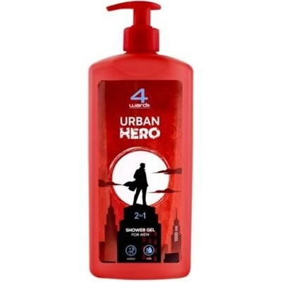 4Ward Sprchový gel Urban Hero 1 000 ml