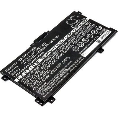 Cameron Sino Батерия за HP Pavilion X360 15-Cr0001nm, HP 2ps80ea (еквивалент на HP 916368-421), 4400 mAh (CS-HPK170NB)