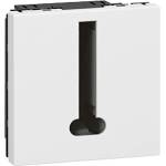 Legrand Розетка телефонна френски стандарт 2 мод. цвят бял Mosaic /до изчерпване/ - 078738 (078738)