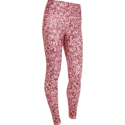 Endurance dámské legíny Athlecia Franzine Printed tights ružová