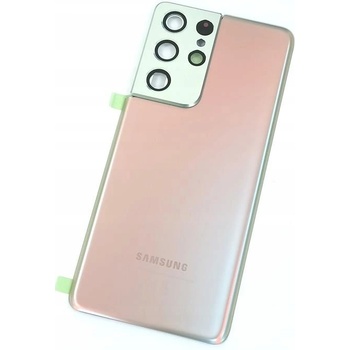 Kryt Samsung Galaxy S21 Ultra zadní stříbrný