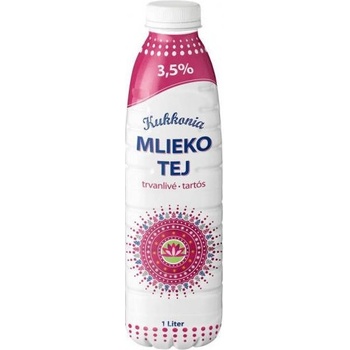 Kukkonia Žitnoostrovské Trvanlivé mlieko plnotučné 3,5% 1l