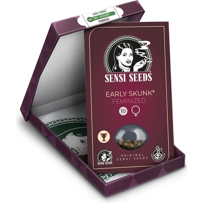 Sensi Seeds Early Skunk semena neobsahují THC 3 ks – Zbozi.Blesk.cz