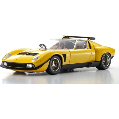 Kyosho Lamborghini Miura SVR 1970 Yellow Black 1:18