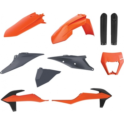 Sada plastů POLISPORT enduro OEM barva