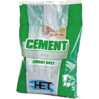HET Cement biely 25kg biela