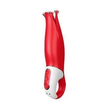 Satisfyer Вибратор Power Flower, Червен, 7847