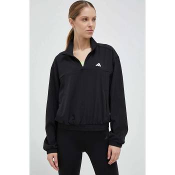 Adidas Суичър за трениране adidas Performance Training Essentials в черно с изчистен дизайн HZ5636 (HZ5636)