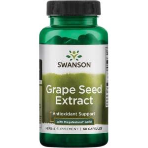 Swanson Grape Seed Extract | With MegaNatural Gold [60 капсули]