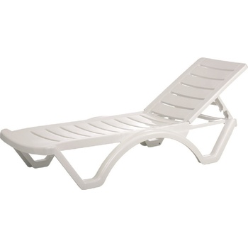 Bogdan Furniture Am Шезлонг Аква бял