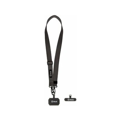 Popruh OBAL:ME NeckTag Ribbon na Telefon Black 143783 – Zboží Mobilmania