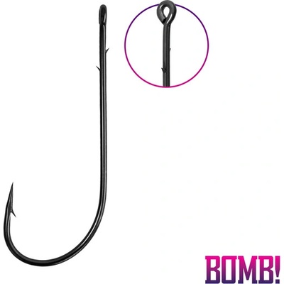 DELPHIN Háčik na čeburašku BOMB! X-BARB veľ.2 5 ks