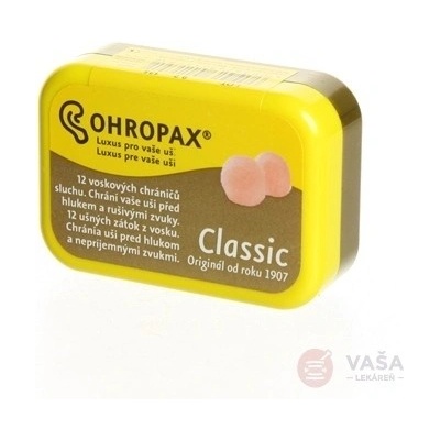 Chránič sluchu Ohropax Classic 12ks