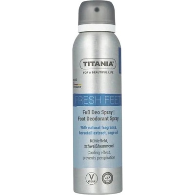 TITANIA Спрей дезодорант за крака, с охлаждащ ефект, 150 ml