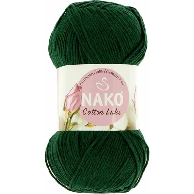 Nako Cotton Luks 97580 tmavo zelená