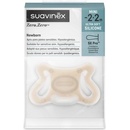 Suavinex cumlík Zerø fyziologický svetlo ružová