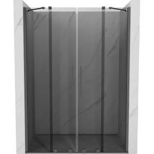 Mexen Velar Duo плъзгащи се душ врати 150 см, графит, gun metal - 871-150-000-42-95 (871-150-000-42-95)