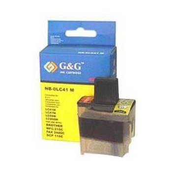 Compatible BROTHER ( LC41 LC900 ) Magenta MFC210C/620CN/3240CN/3340CN/5540CN/DCP-110C/310CN/1835CN FAX 1940CN/2440C - NB-OLC41M