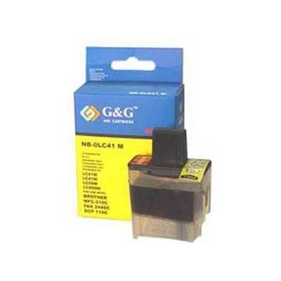 Compatible BROTHER ( LC41 LC900 ) Magenta MFC210C/620CN/3240CN/3340CN/5540CN/DCP-110C/310CN/1835CN FAX 1940CN/2440C - NB-OLC41M