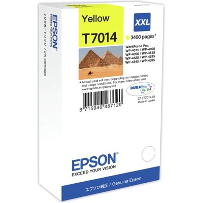 Epson Тонер Epson Tinte C13T70144010 XXL Жълт Nr. T7014 (C13T70144010)