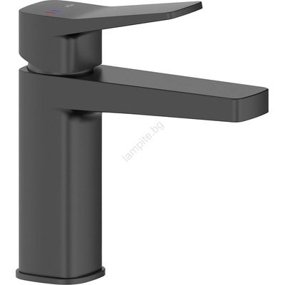 Armatura 4522-825-81 - Смесител за умивалник + изпразнител MALAGA 17 cm черен (KF0200)