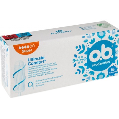 o.b. Pro Comfort Super Plus with Dynamic Fit tampony 16 ks – Sleviste.cz