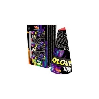 Ohňostrojová fontána Vulkán 100 g color 6 ks