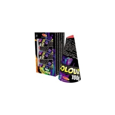 Ohňostrojová fontána Vulkán 100 g color 6 ks
