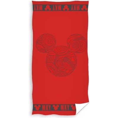 CARBOTEX Bavlnená osuška 70x140cm MINNIE MOUSE Red, MNN207003
