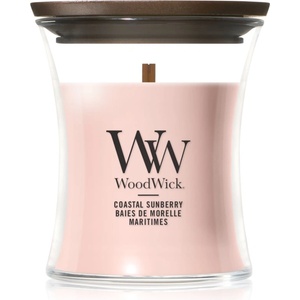 WoodWick Coastal Sunberry ароматна свещ с дървен фитил 85 гр
