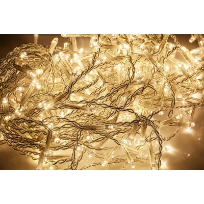 Rebel Svetelná záclona 5m (330LED), teplá biela, IP44