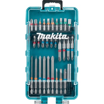 Makita Комплект битове с матнитен държач Makita E-15774- 1/4, 25/50/75 mm, 30 броя (E-15774)