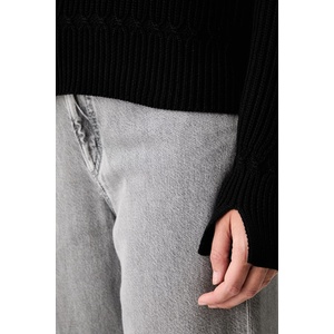 Giorgio Armani пуловер дамски от памук (XW002629.AF25932) - answear - 295,13 лв