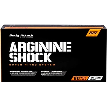 Image 1 of Body Attack Arginine Shock [80 капсули]