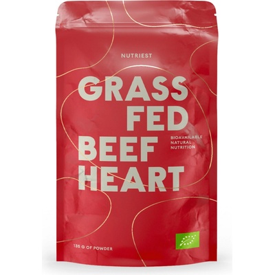 Nutriest BIO Lyofilizované hovězí srdce grass-fed 135 g