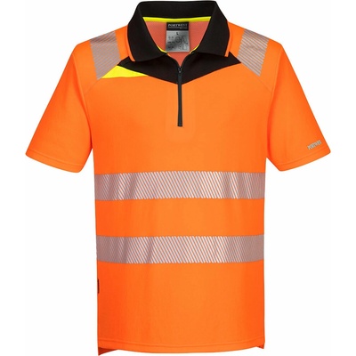 Portwest DX412 DX4 Hi-Vis Polo tričko S/S Orange/Black S
