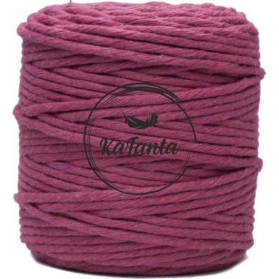 Macrame priadza KaFanta 5mm/100m - fuchsie