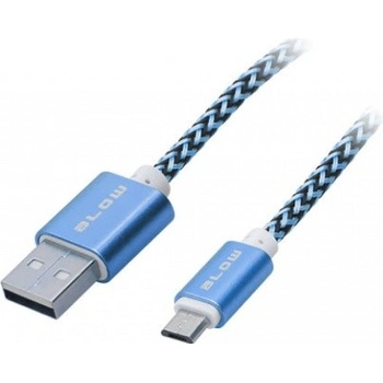 Velko VEL35162 USB A - micro USB 1m, modrý