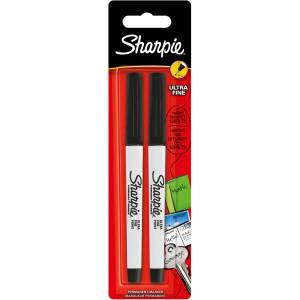 Sharpie Перманентен маркер Sharpie UF, черен, 2 бр блистер (27246-А)