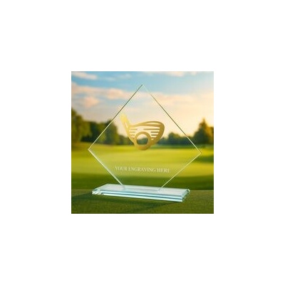 Poháry Bauer Skleněná trofej CRM202405M15 Golf