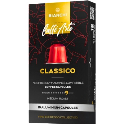 Bianchi Кафе капсули Bianchi Classico съвместими с nespresso, 10бр