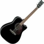 Yamaha FX370C Black Електро-акустична китара Дреднаут