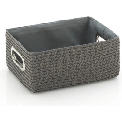 Kela Koš RIMOSSA 28 x 20 x 12 cm plast šedý kovový úchyt KL-21842